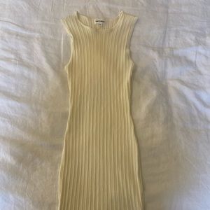 super down off white mini dress